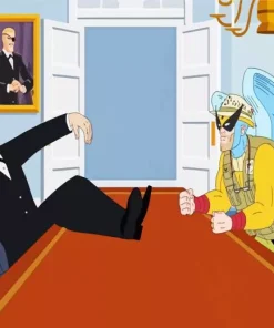 Harvey Birdman Paint By Numbers