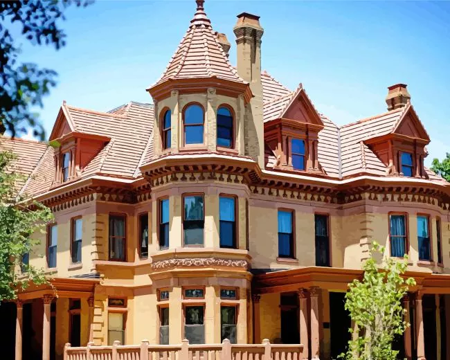 henry overholser mansion paint by numbers Henry Overholser Mansion Paint By Numbers