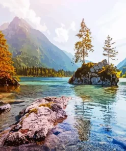 Hintersee Lake Paint By Numbers