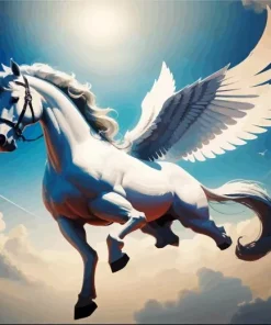 Horse Wings Paint By Numbers