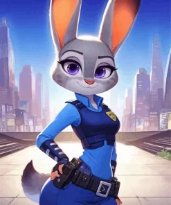 Judy Hopps Paint By Numbers