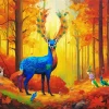 Magical Guardian Deer Paint By Numbers