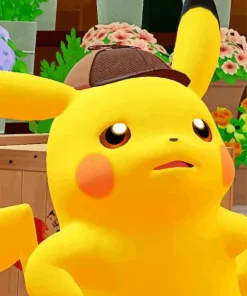 Pokemon Detective Pikachu Paint By Numbers
