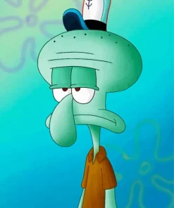 Spongebob Squidward Paint By Numbers