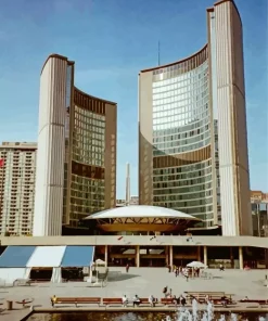 Toronto City Hall Paint By Numbers