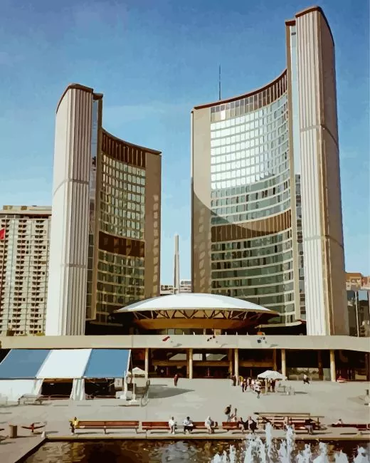 toronto city hall paint by numbers Toronto City Hall Paint By Numbers
