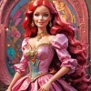 Aesthetic Barbie Paint By Numbers