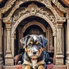 Cool Dog House Paint By Numbers