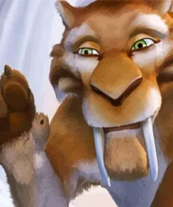 Diego Ice Age Paint By Numbers