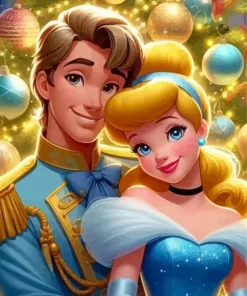 Disneyland Couple Art Paint By Numbers