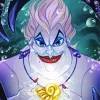 Disneyland Ursula Art Paint By Numbers