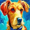 Dog Van Gogh Paint By Numbers