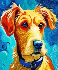 Dog Van Gogh Paint By Numbers