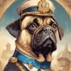 General Dog Art Paint By Numbers