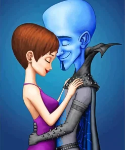 Aesthetic Megamind Paint By Numbers