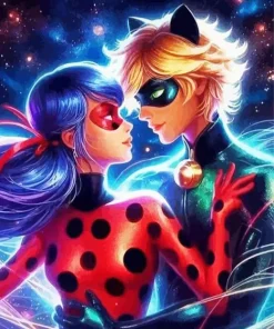 Miraculous Ladybug Art Paint By Numbers