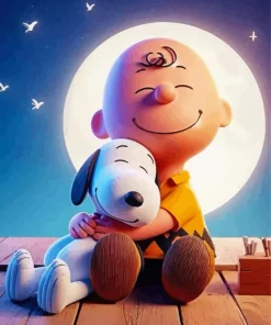 Aesthetic Snoopy Paint By Numbers