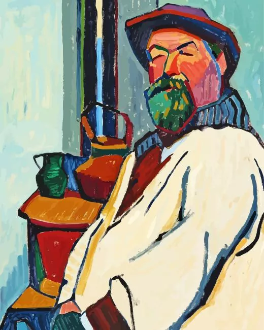 auguste herbin portrait paint by numbers Auguste Herbin Portrait Paint By Numbers