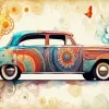 Bohemian Car Paint By Numbers