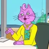 Bojack Horseman Carolyn Paint By Numbers