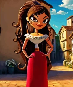 Book Of Life Maria Paint By Numbers