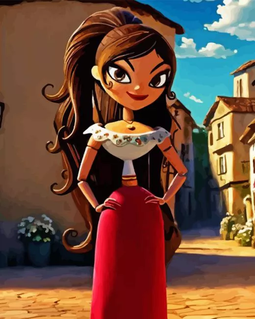 book of life maria paint by numbers Book Of Life Maria Paint By Numbers