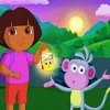 Boots And Dora Paint By Numbers