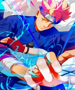 Boruto Uzumaki Paint By Numbers