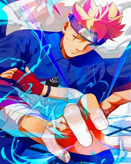 boruto uzumaki paint by numbers Boruto Uzumaki Paint By Numbers