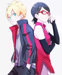 Boruto Uzumaki Wife Paint By Numbers
