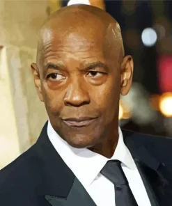 Denzel Washington Paint By Numbers