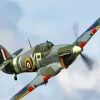 Hawker Hurricane Paint By Numbers