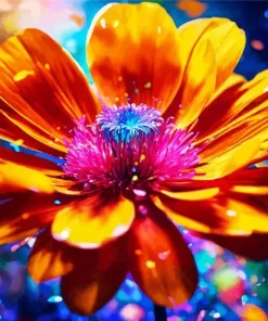 Magical Flower Paint By Numbers