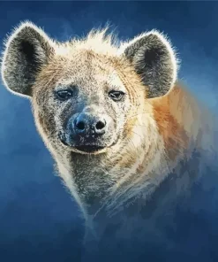 White Hyena Paint By Numbers