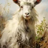 American Pygmy Goat Paint By Numbers