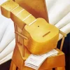 Guitar And Chair Paint By Numbers