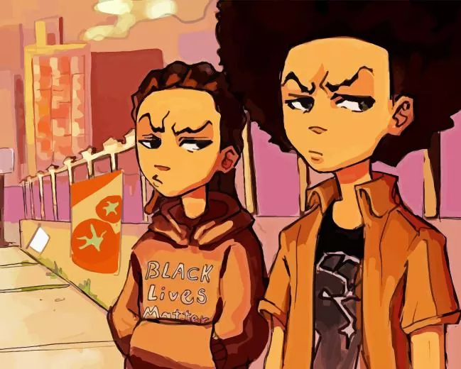 The boondocks brothers paint by numbers The Boondocks Brothers Paint By Numbers
