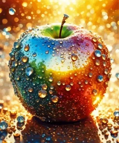 Aesthetic Apple Paint By Numbers