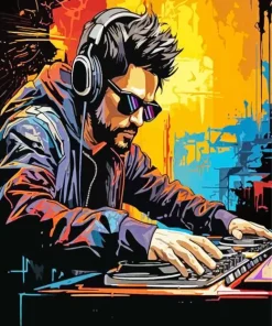 Aesthetic Dj Paint By Numbers
