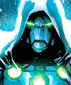 Doom Iron Man Paint By Numbers