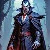 Dracula Castlvania Paint By Numbers