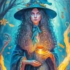 Aesthetic Gothic Girl Paint By Numbers