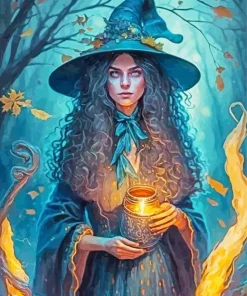 Aesthetic Gothic Girl Paint By Numbers