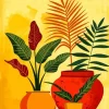 Bohemian Plant Paint By Numbers