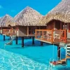 Bora Bora Huts Paint By Numbers