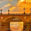 Bordeaux Sunset Paint By Numbers
