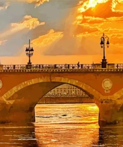 Bordeaux Sunset Paint By Numbers