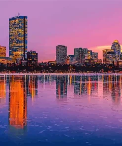 Boston Skyline Paint By Numbers