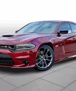 Dodge Charger Paint By Numbers