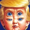 Donald Trump Face Paint By Numbers